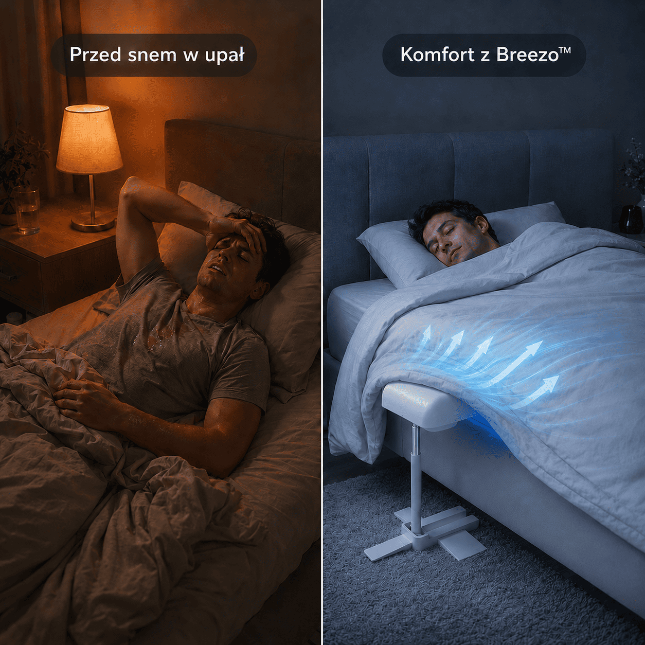 Breezo™ – System Nawiewu Pod Kołdrę